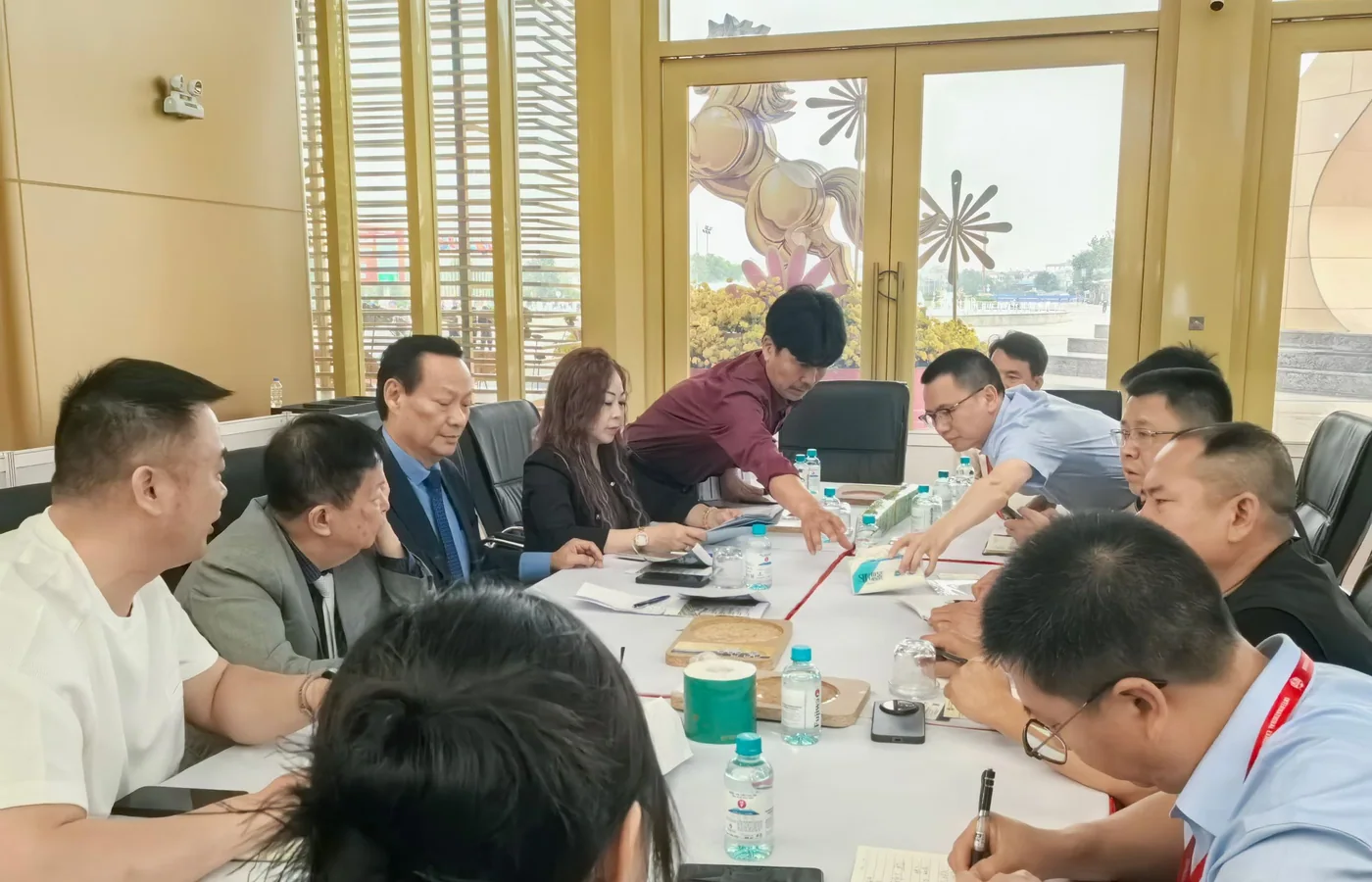 越南渠道商商务会谈
